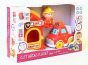 Okładka książki Zestaw samochód straż pożarna BAM BAM