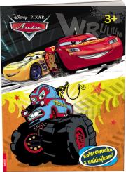 Okładka książki Auta Kolorowanka z naklejkami