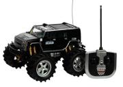 Auto na radio Mad Monster Truck czarny. Wydawca: Lean Toys. Dadada.pl Opakowanie Auto na radio Mad Monster Truck czarny