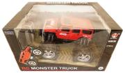 Opakowanie Auto na radio Monster Truck czerwony