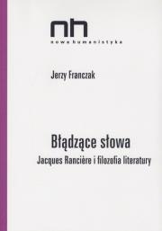 Błądzące słowa. Autor: Franczak Jerzy. Dadada.pl Okładka książki Błądzące słowa