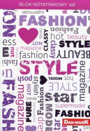 Opakowanie Blok notatnikowy A6 100 kartek