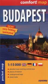 Budapest comfort! Map 1:15 000. Wydawca: ExpressMap. Dadada.pl Opakowanie Budapest comfort! Map 1:15 000