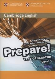 Cambridge English Prepare Test Generator CD. Autor: Stuart Cochrane. Dadada.pl Okładka książki Cambridge English Prepare Test Generator CD