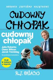 Cudowny chłopak (wydanie filmowe). Autor: Palacio R.J. Dadada.pl Okładka książki Cudowny chłopak (wydanie filmowe)
