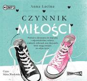 Czynnik miłości - Audiobook. Autor: Łacina Anna. Dadada.pl Okładka książki Czynnik miłości - Audiobook