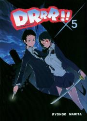 Durarara!! #5. Autor: Ryohgo Narita. Dadada.pl Okładka książki Durarara!! #5