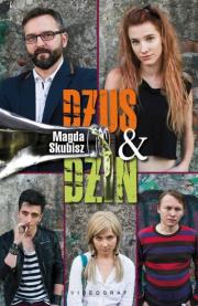 Dżus & Dżin. Autor: Magda Skubisz. Dadada.pl Okładka książki Dżus & Dżin
