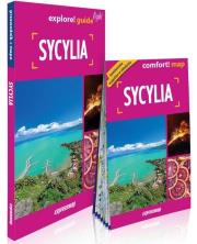 Explore! guide light - Sycylia (przewodnik + mapa). Autor: Fundowicz-Skrzyńska Agnieszka. Dadada.pl Okładka książki Explore! guide light - Sycylia (przewodnik + mapa)
