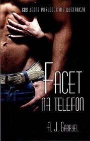 Okładka książki Facet na telefon pocket