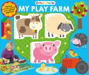 Farm Puzzle Playset. Autor: Priddy  Roger. Dadada.pl Okładka książki Farm Puzzle Playset