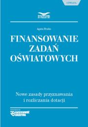 Finansowanie zadań oświatowych. Autor: Agata Piszko. Dadada.pl Okładka książki Finansowanie zadań oświatowych