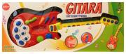 Gitara interaktywna czerwona. Autor: PIEROT SP. Z O.O.. Dadada.pl Okładka książki Gitara interaktywna czerwona
