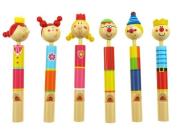 Opakowanie Gwizdek drewniany, różne wzory