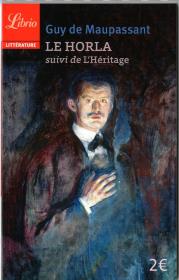Horla suivi de L'Heritage. Autor: Guy De Maupassant. Dadada.pl Okładka książki Horla suivi de L'Heritage