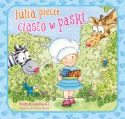 Okładka książki Julia piecze ciasto w paski