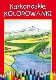 Karkonoskie Kolorowanki. Autor:   Praca zbiorowa. Dadada.pl Okładka książki Karkonoskie Kolorowanki