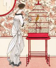 Opakowanie Karnet 17x14cm z kopertą Ah! Le Bel Oiseau!