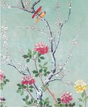 Okładka książki Karnet 17x14cm z kopertą Chinese blossom