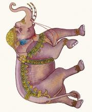 Opakowanie Karnet 17x14cm z kopertą Royal elephant