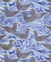 Opakowanie Karnet 17x14cm z kopertą Seagulls