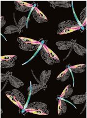 Opakowanie Karnet B6 z kopertą Dragonflies