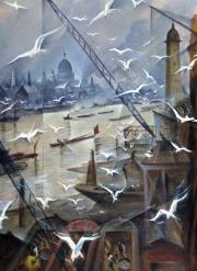 Opakowanie Karnet B6 z kopertą London, Winter 1928