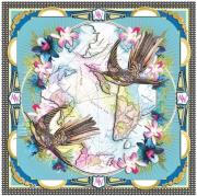 Opakowanie Karnet kwadrat z kopertą Atlas