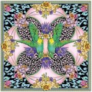 Opakowanie Karnet kwadrat z kopertą Tropical Parrots