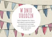 Kartka Urodziny 6 - Niech ci błogosławi Pan. Wydawca: Bogulandia. Dadada.pl Opakowanie Kartka Urodziny 6 - Niech ci błogosławi Pan