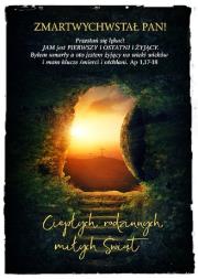 Okładka książki Kartka Wielkanoc 3 - ZMARTWYCHWSTAŁ PAN!