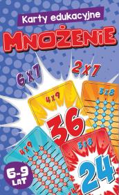Opakowanie Karty edukacyjne Mnożenie