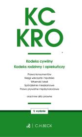 Okładka książki Kodeks cywilny. Kodeks rodzinny i opiekuńczy oraz ustawy towarzyszące