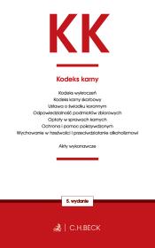 Okładka książki Kodeks karny oraz ustawy towarzyszące