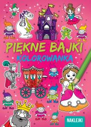 Okładka książki Kolorowanki Piękne bajki
