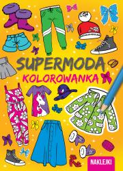 Okładka książki Kolorowanki Supermoda