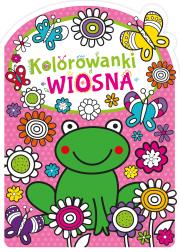 Okładka książki Kolorowanki wiosna