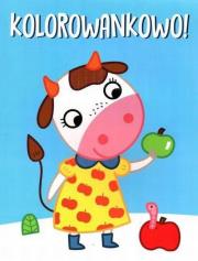 Okładka książki Kolorowankowo - niebieska