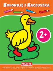 Okładka książki Koloruję z kaczuszką
