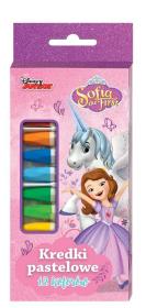 Kredki pastelowe 12 sztuk Jej Wysokość Zosia. Wydawca: Beniamin. Dadada.pl Opakowanie Kredki pastelowe 12 sztuk Jej Wysokość Zosia