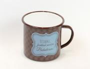 Opakowanie Kubek emaliowany Dziadku jesteś moim bohaterem