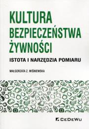 Okładka książki Kultura bezpieczeństwa żywności