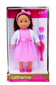 Opakowanie Lalka 41 cm Catherine ciemne włosy