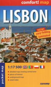 Lisbon comfort! map plan miasta 1:17 500. Wydawca: ExpressMap. Dadada.pl Opakowanie Lisbon comfort! map plan miasta 1:17 500
