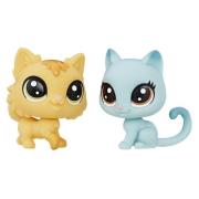 Opakowanie Littlest Pet Shop mini zwierzątka Fluffy Catson Kitty von grey cat