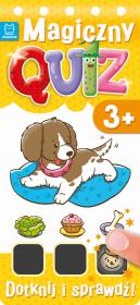 Magiczny quiz. Dotknij i sprawdź od 3 lat cz. 1. Autor: Opracowanie zbiorowe. Dadada.pl Okładka książki Magiczny quiz. Dotknij i sprawdź od 3 lat cz. 1