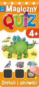 Magiczny quiz. Dotknij i sprawdź od 4 lat cz. 2. Autor: Opracowanie zbiorowe. Dadada.pl Okładka książki Magiczny quiz. Dotknij i sprawdź od 4 lat cz. 2