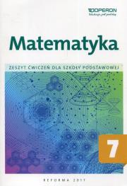 Matematyka 7 Zeszyt ćwiczeń. Autor: Kiljańska Bożena, Konstantynowicz Adam, Konstantynowicz Anna. Dadada.pl Okładka książki Matematyka 7 Zeszyt ćwiczeń