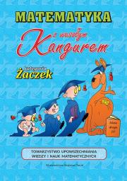 Matematyka z wesołym kangurem SP 2 Żaczek w.2017. Autor: Bobiński Zbigniew, Jarek Paweł, Piotr Jędrzejewicz. Dadada.pl Okładka książki Matematyka z wesołym kangurem SP 2 Żaczek w.2017