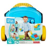 Mega Bloks Mobilna walizeczka z klockami. Autor: Fisher-Price. Dadada.pl Okładka książki Mega Bloks Mobilna walizeczka z klockami
